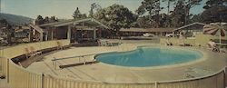 Padre Oaks Motel Large Format Postcard