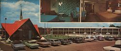 Howard Johnson's Motor Lodge Large Format Postcard