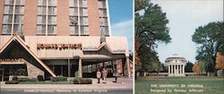 Howard Johnson's Motor Lodge and Restaurant Large Format Postcard