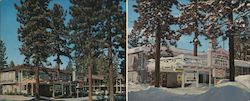 Lampliter Motel South Shore Lake Tahoe Large Format Postcard