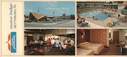 Howard Johnson's Motor Lodge Large Format Postcard