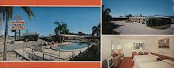 Holiday Motel Large Format Postcard