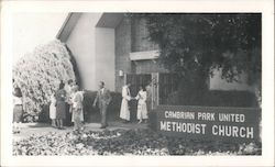 Cambrian Park United Methodist Church San Jose, CA Large Format Postcard Large Format Postcard Large Format Postcard