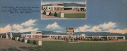 Sunset Motel Large Format Postcard