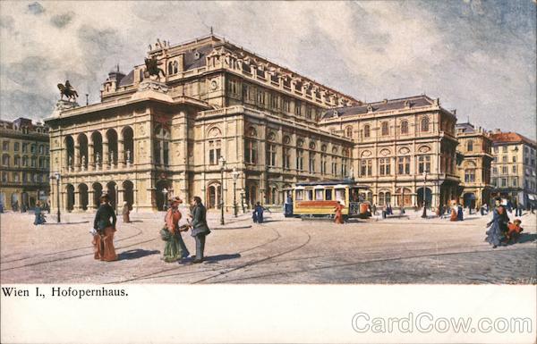 Wien I., Hofopernhaus Vienna Austria
