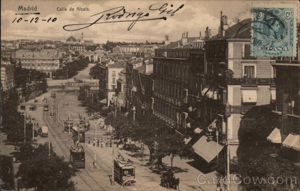 Madrid - Calle de Alcalá Spain