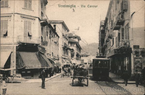 Ventimiglia - Via Cavour Italy