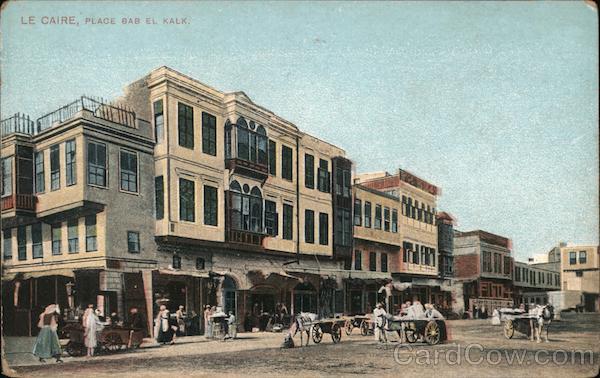 Le caire, Place bab el kalk. Cairo Egypt Africa