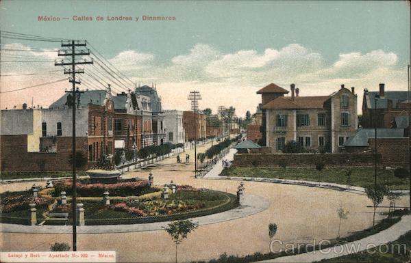 Mexico - Calles de Londres y Dinamarca Mexico DF
