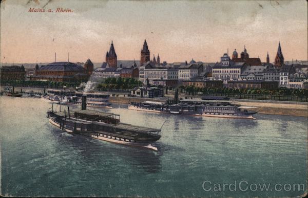 Mains a Rhein Germany