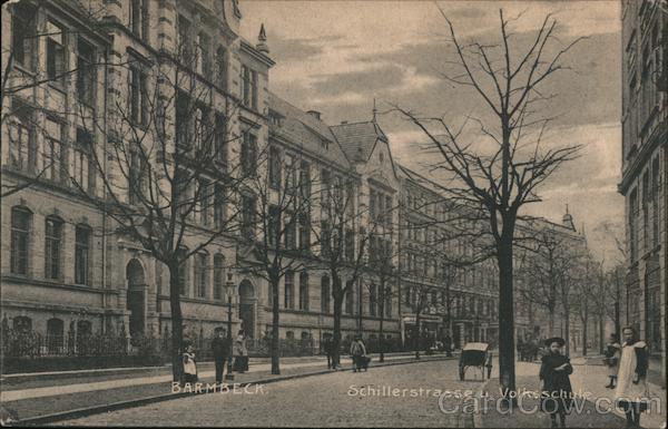 Barmbeck, Schillerstrasse Hamburg Germany