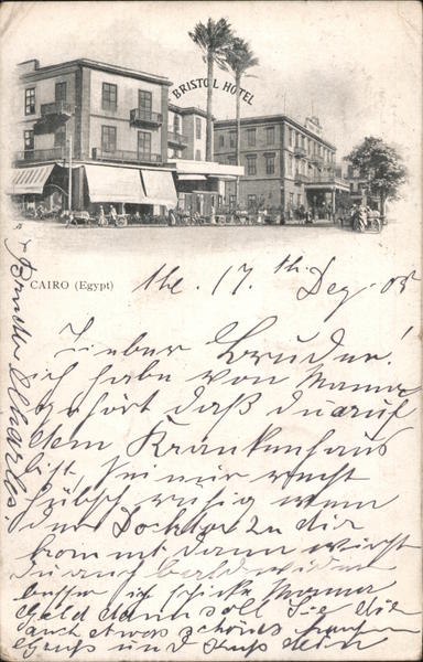 Bristol Hotel Cairo, Egypt Africa