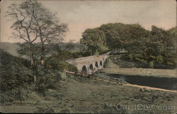 Shaw 3 Bridge And Adjacent Roads Belfast Northern Ireland