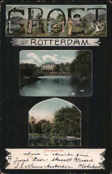 Groet uit Rotterdam Netherlands