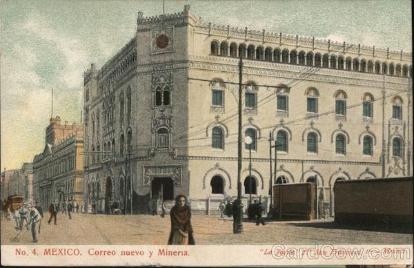 MEXICO. Correo nuevo y Mineria