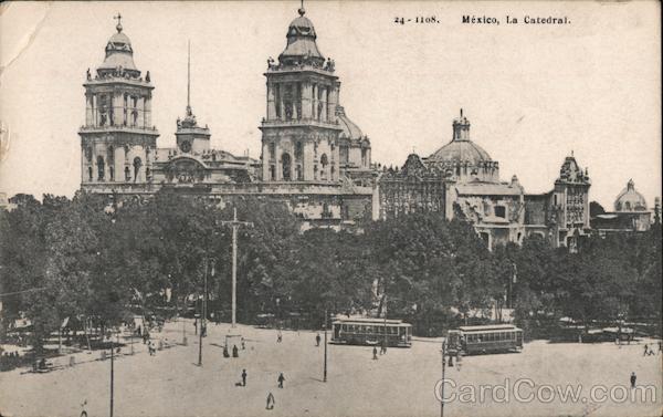 Mexico La Cathedral Mexico City