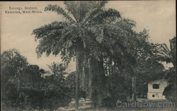 Battanga Station, Kamerun, West Africa Cameroon