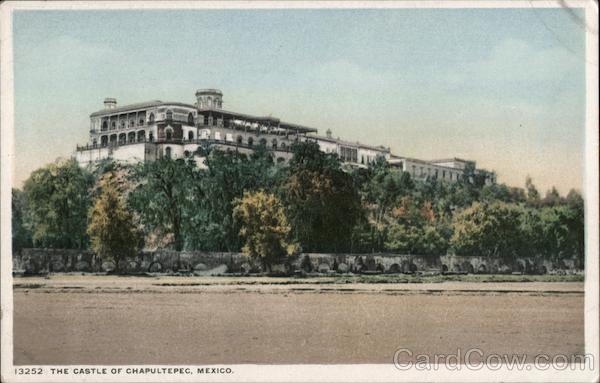 13252 THE CASTLE OF CHAPULTEPEC, MEXICO