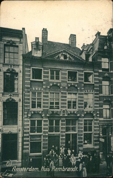 Amsterdam, Huis Rembrandt Holland Netherlands