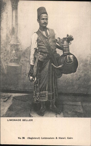 Limonade Seller Egypt Arab
