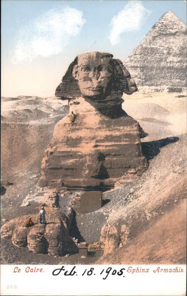 Le Caire, Sphinx Armachis Cairo Egypt Africa