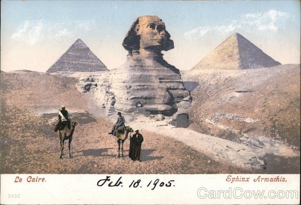 Sphinx Armachis Cairo Egypt Africa