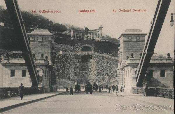 Budapest, St, Gerhard Denkmal Hungary