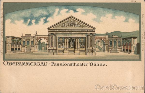 Oberammergau: Passionstheater Buhne Germany