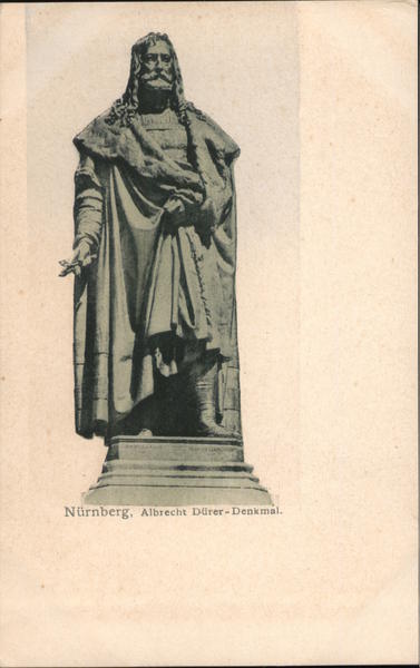 Nurnberg. Albrecht Durer - Denkmal Sculpture & Carving