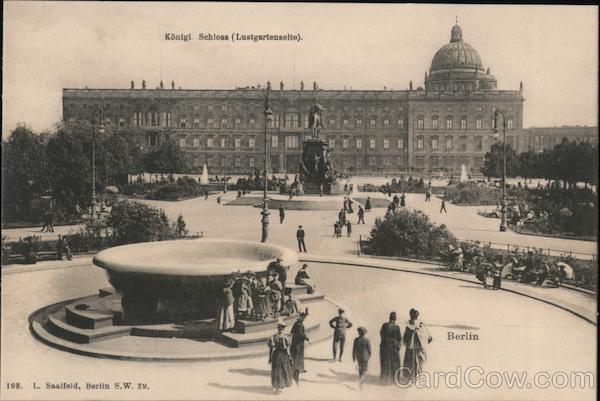 Royal Castle and Lustgarten Berlin Germany