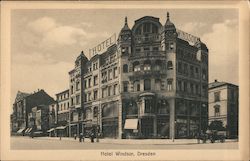 Hotel Windsor, Dresden Postcard