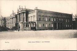 Palais Kaiser Wilhelm I. und Bibliothek Postcard