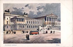 Austrian Parliament Building Postcard