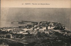Ajaccio - Vue prise de la Route de Salario Postcard
