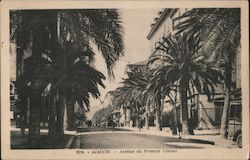 Ajaccio, Avenue du Premier Consul France Postcard Postcard Postcard