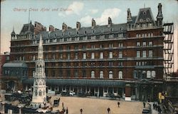 Charing Cross Hotel and Station London, UK Postcard Postcard Postcard