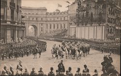 Coronation Procession, June 22nd 1911, Life Guards Band London, England Postcard Postcard Postcard