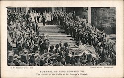 Funeral of King Edward VII Postcard