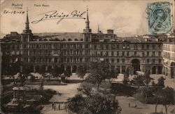 Plaza Mayor Madrid, Spain Postcard Postcard Postcard