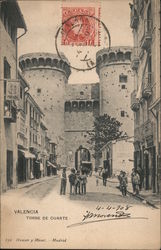 Valencia Torre de Cuarte Postcard