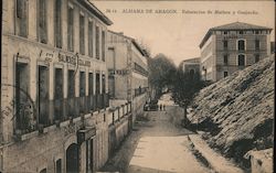 Nº 12 Alhama de Aragón. Balnearios de Matheu y Guajardo Postcard