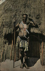 Zulu Chief Postcard