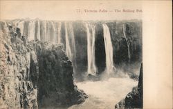 Victoria Falls - The Boiling Pot Postcard