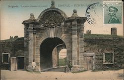 La Porte Romaine de Castel Postcard
