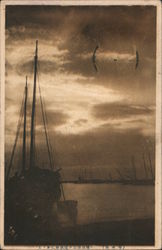 A sailboat Postcard