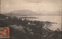 Panorama d'Ajaccio Postcard
