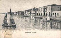 Looking along Waterfront Postcard