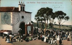 Las Palmas - Gran Canaria. Fiesta en San Lorenzo Las Palmas - Grand Canaria, Spain Postcard Postcard Postcard
