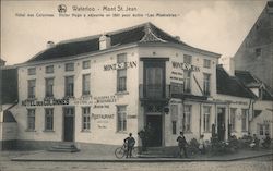 Waterloo - Mont St. Jean, Hotel des Colones. Victor Hugo Y sejourna en 1861 pour ecrire "Les Miserables" Belgium Postcard Postca Postcard