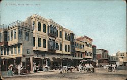 Le caire, Place bab el kalk. Postcard